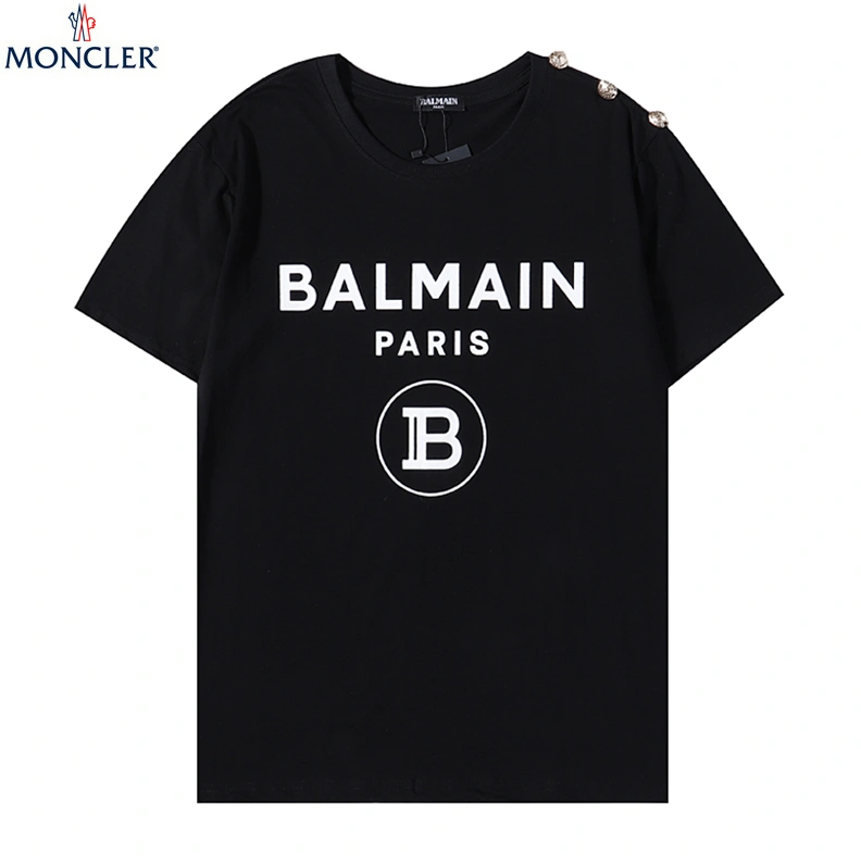 Balmain T-Shirts Short Sleeved For Men Lightweight 4081