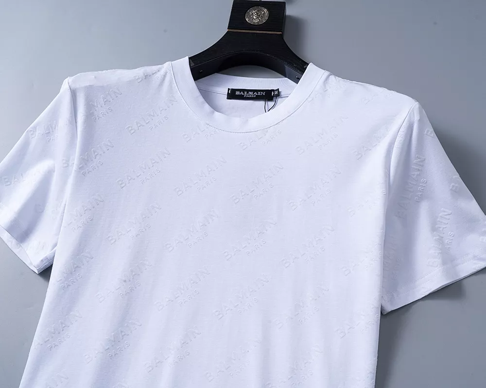 Balmain T-Shirts Short Sleeved For Men Lightweight 5320