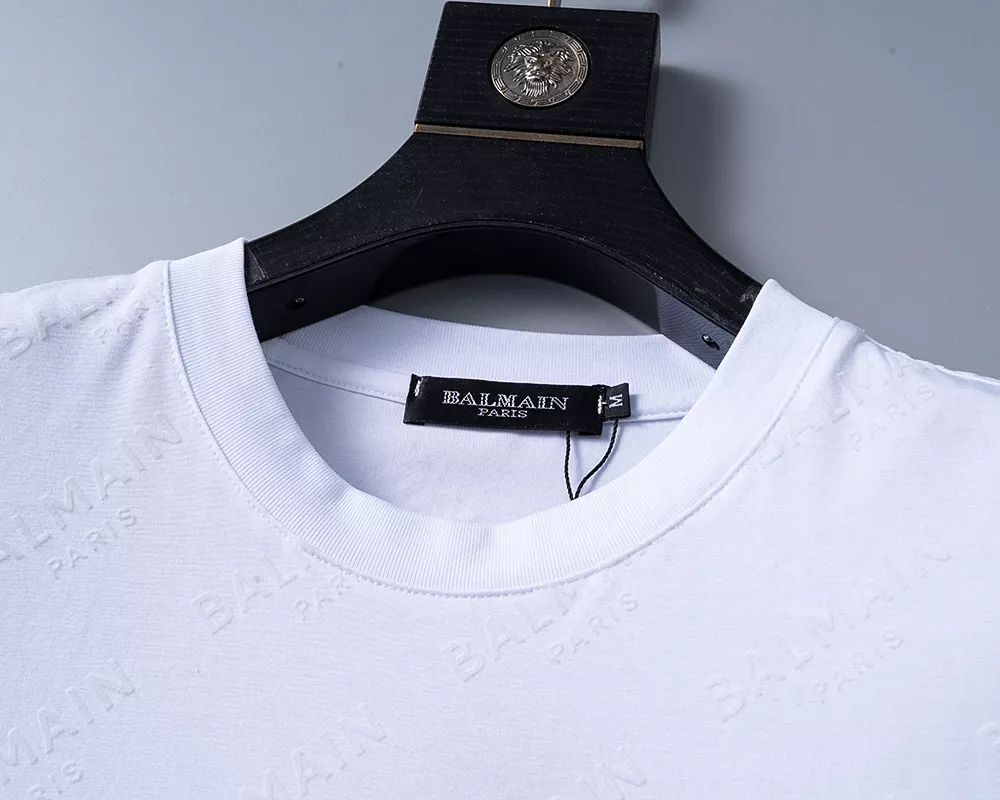 Balmain T-Shirts Short Sleeved For Men Lightweight 5320