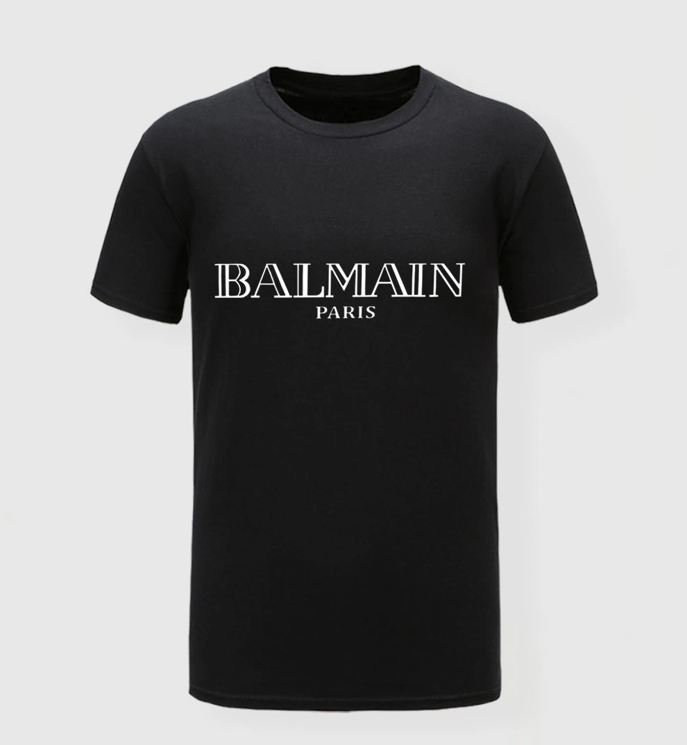 Balmain T-Shirts Short Sleeved For Men Sleek 262