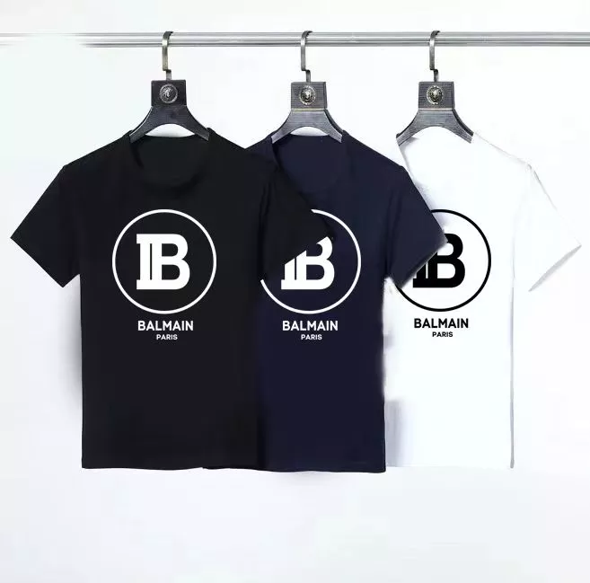 Balmain T-Shirts Short Sleeved For Men SportInspired 6349