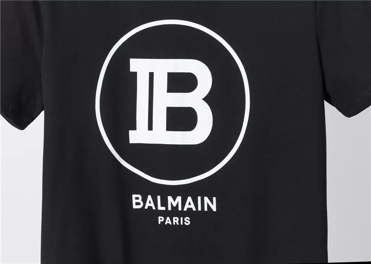 Balmain T-Shirts Short Sleeved For Men SportInspired 6349