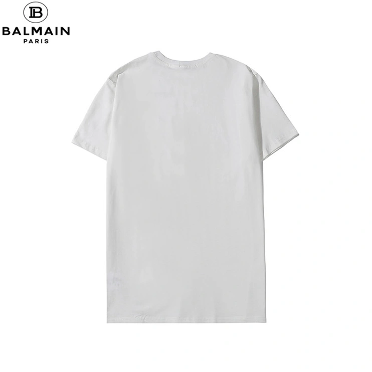 Balmain T-Shirts Short Sleeved For Unisex Cozy 9515