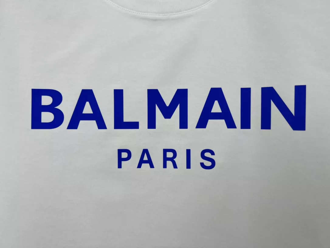 Balmain T-Shirts Short Sleeved For Unisex SmartChoice 5829