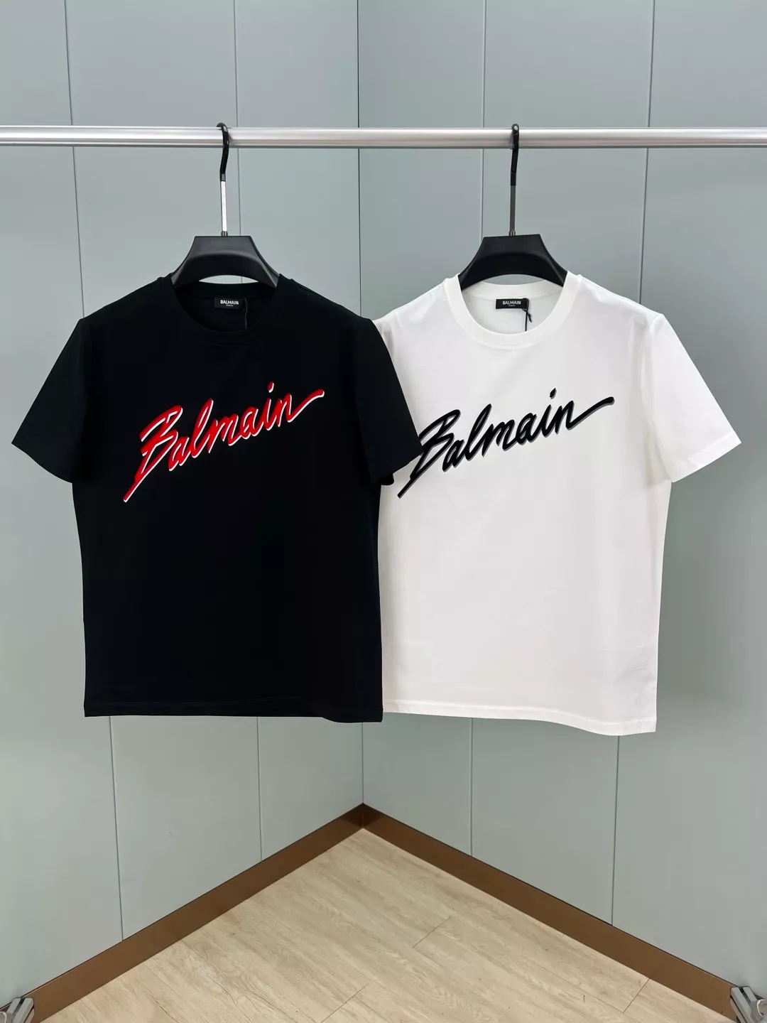 Balmain T-Shirts Short Sleeved For Unisex StreetReady 7820