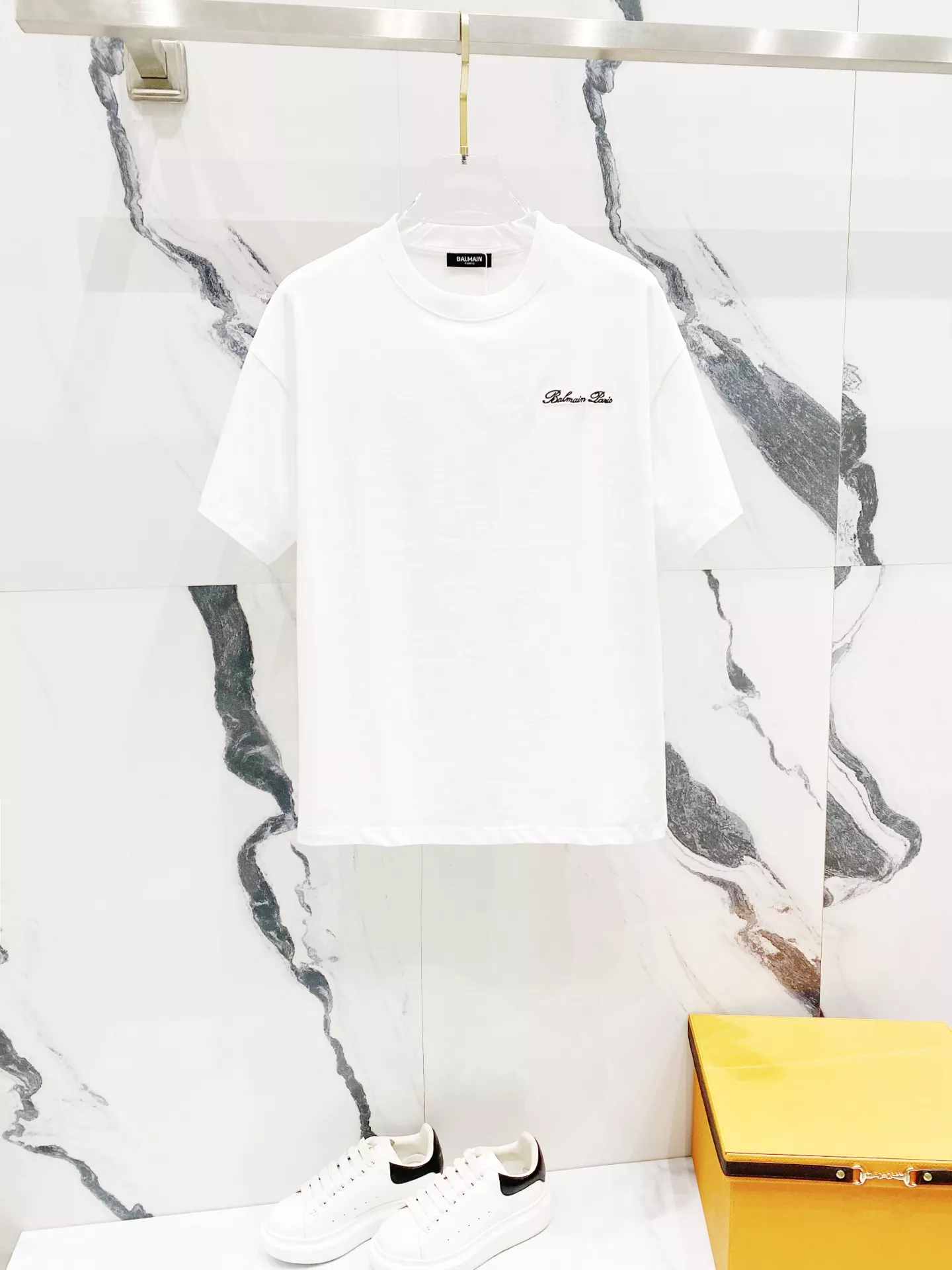 Balmain T-Shirts Short Sleeved For Unisex TopPick 5208