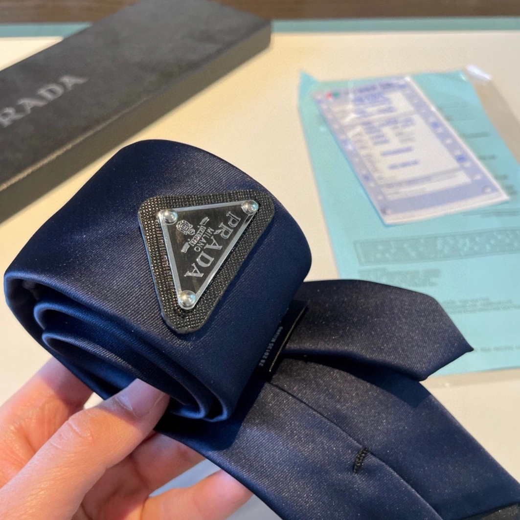 BestValue 1905 Prada Necktie In Navy For Men