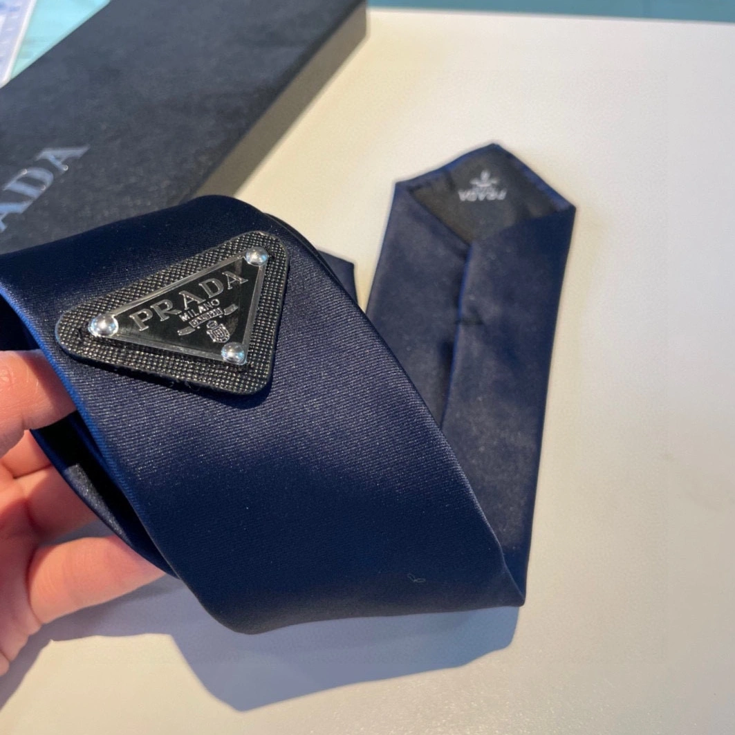 BestValue 1905 Prada Necktie In Navy For Men