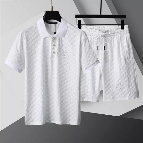 BestValue 2164 Louis Vuitton LV Tracksuits Short Sleeved For Men