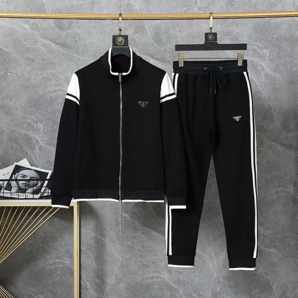 BestValue 2419 Prada Tracksuits Long Sleeved For Men
