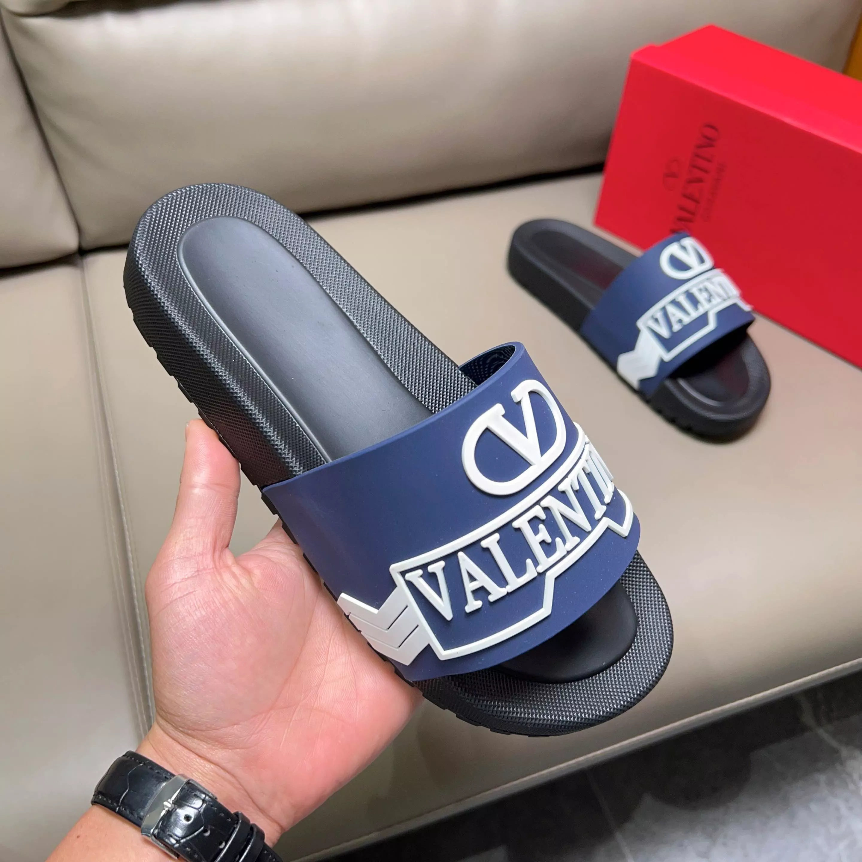 BestValue 3709 Valentino Slippers For Men