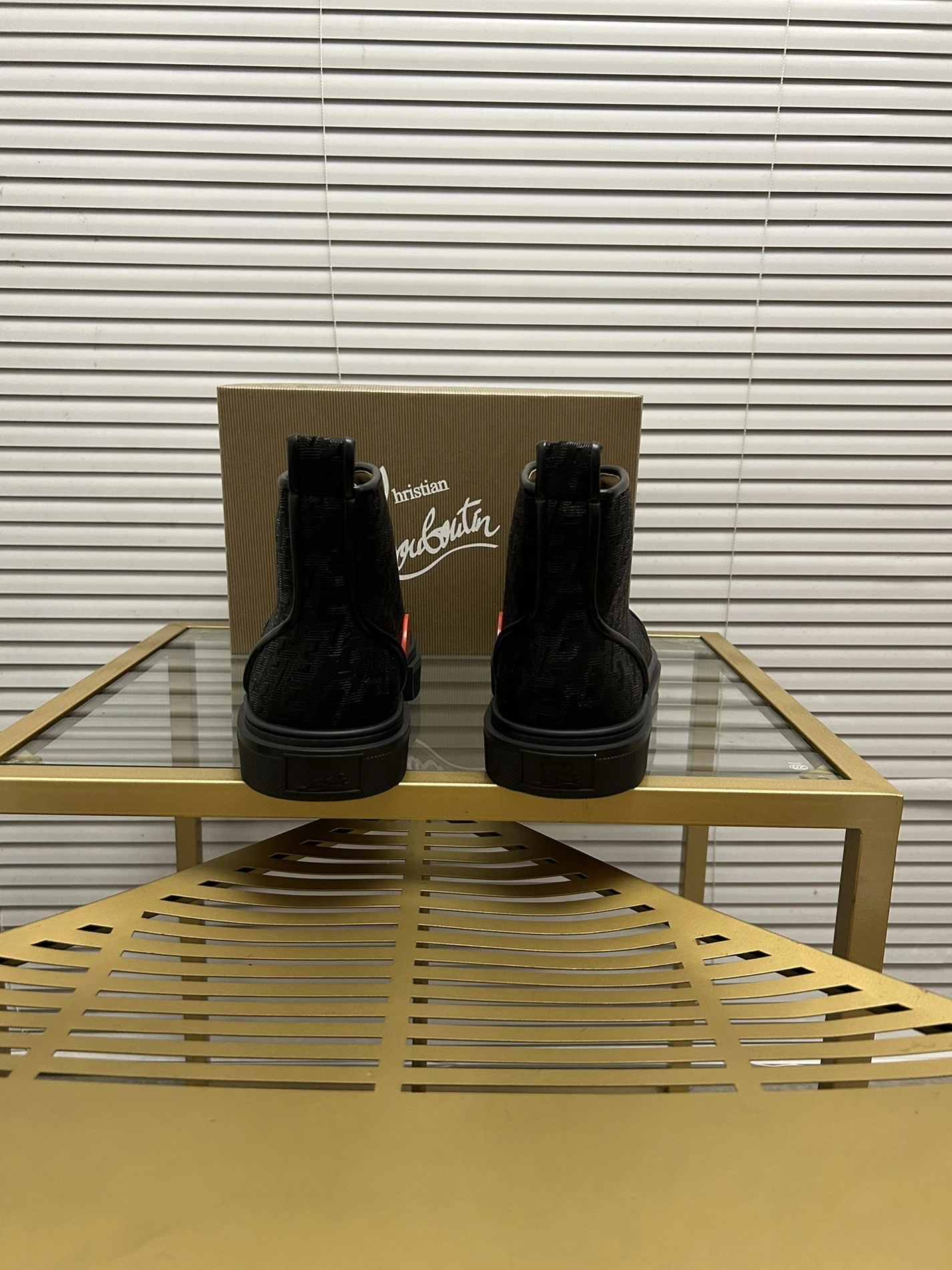 BestValue 422 Christian Louboutin High Top Shoes For Men