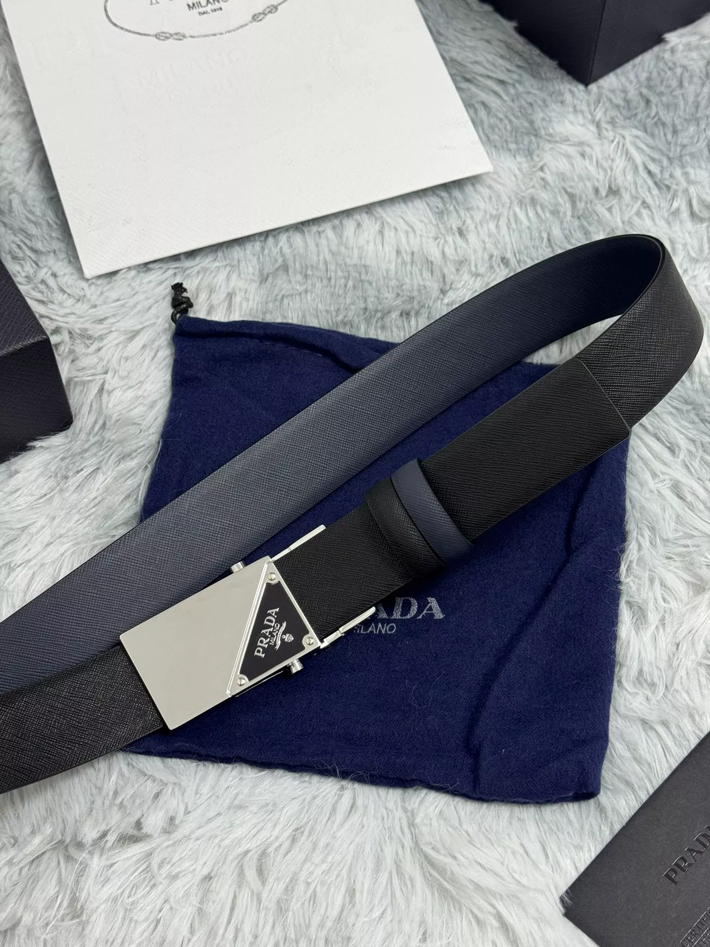 BestValue 459 Prada AAA Quality Belts In 3.5cm For Men