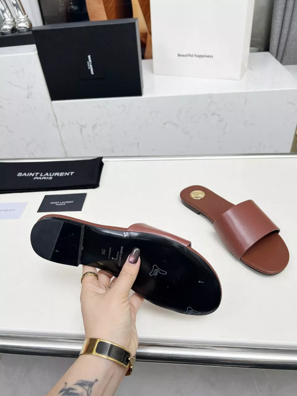 BestValue 6026 Yves Saint Laurent YSL Slippers For Women
