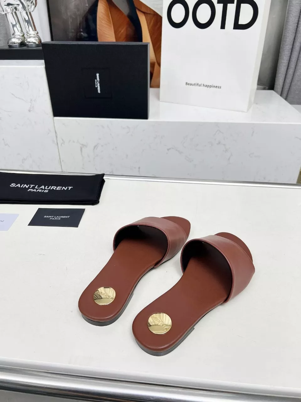 BestValue 6026 Yves Saint Laurent YSL Slippers For Women