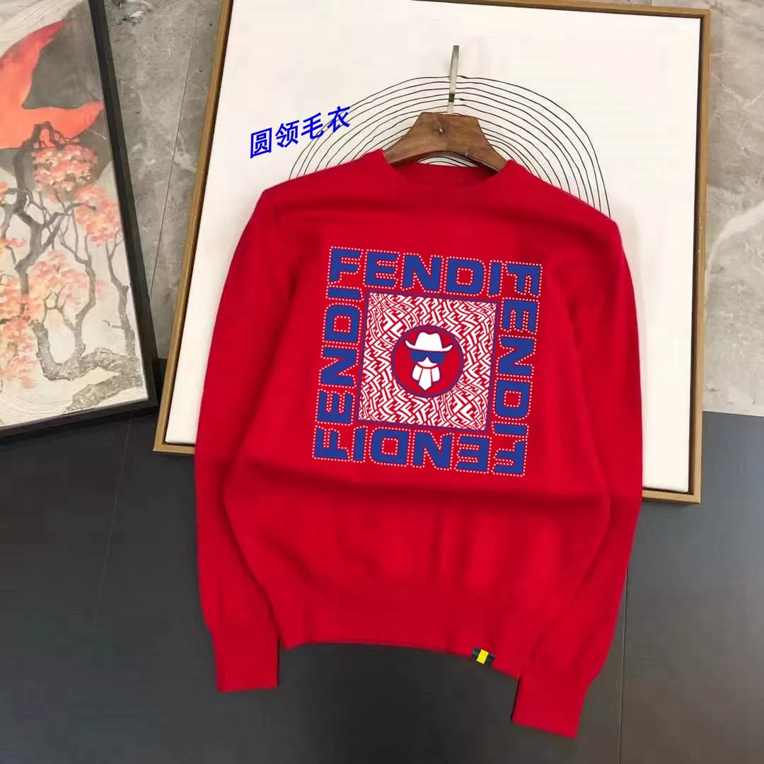 BestValue 6355 Fendi Sweaters Long Sleeved For Men