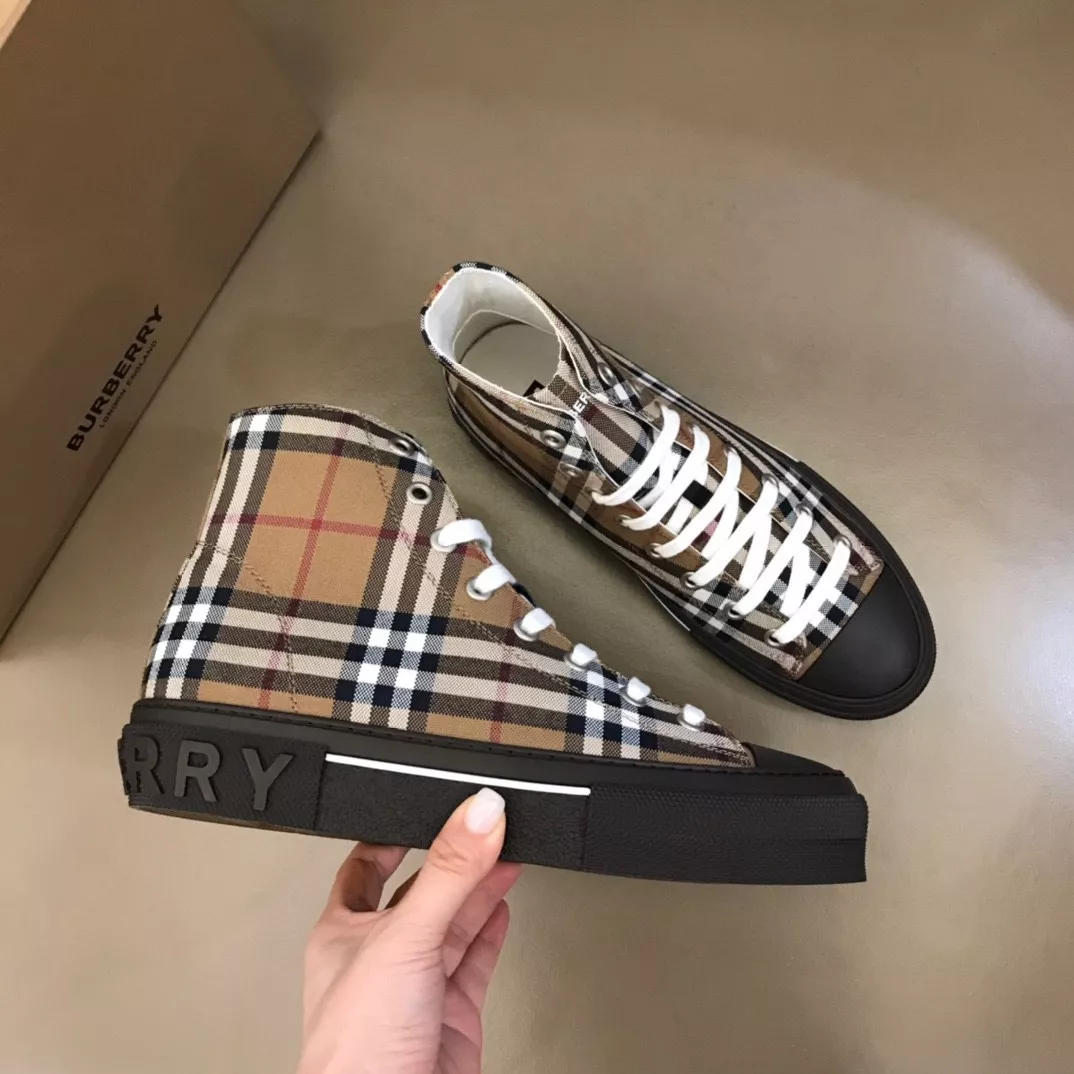 BestValue 6373 Burberry High Tops Shoes For Men