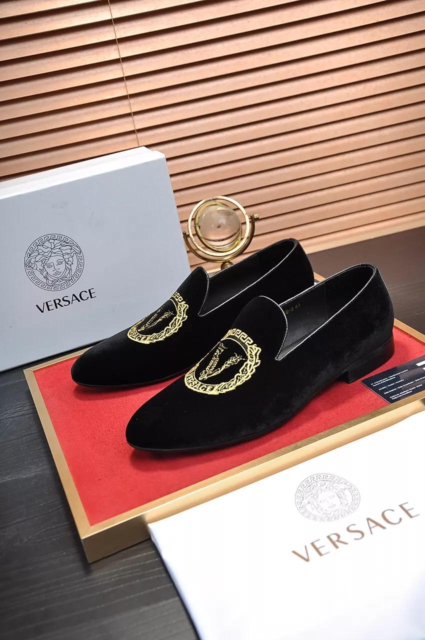 BestValue 7117 Versace Leather Shoes For Men