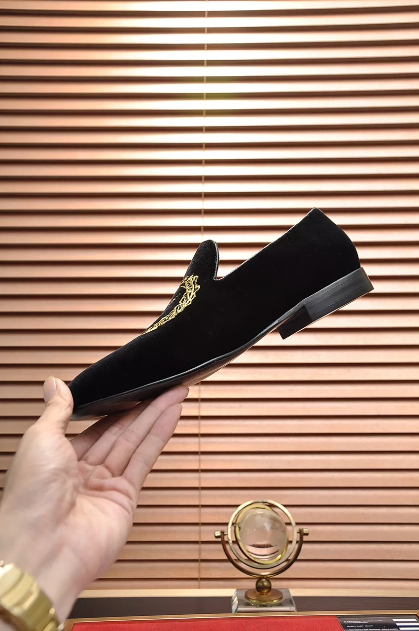 BestValue 7117 Versace Leather Shoes For Men