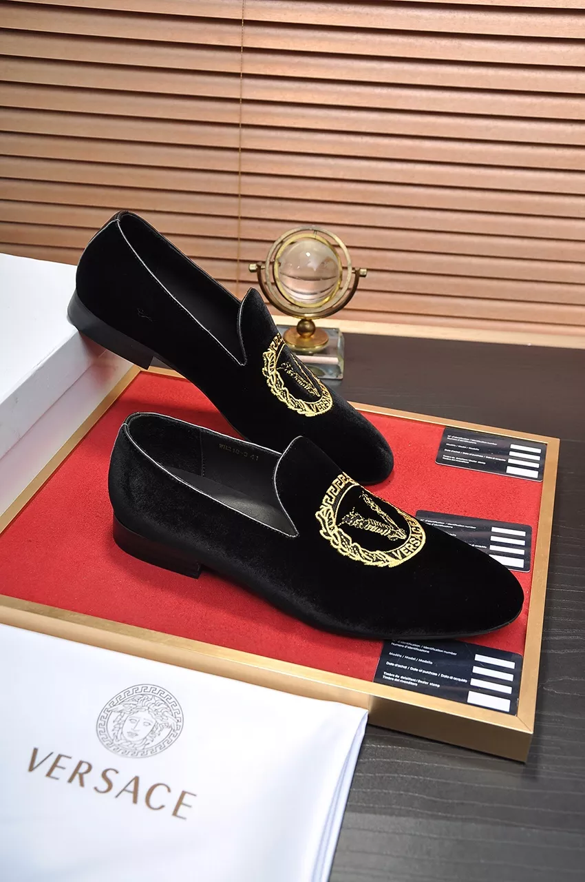 BestValue 7117 Versace Leather Shoes For Men