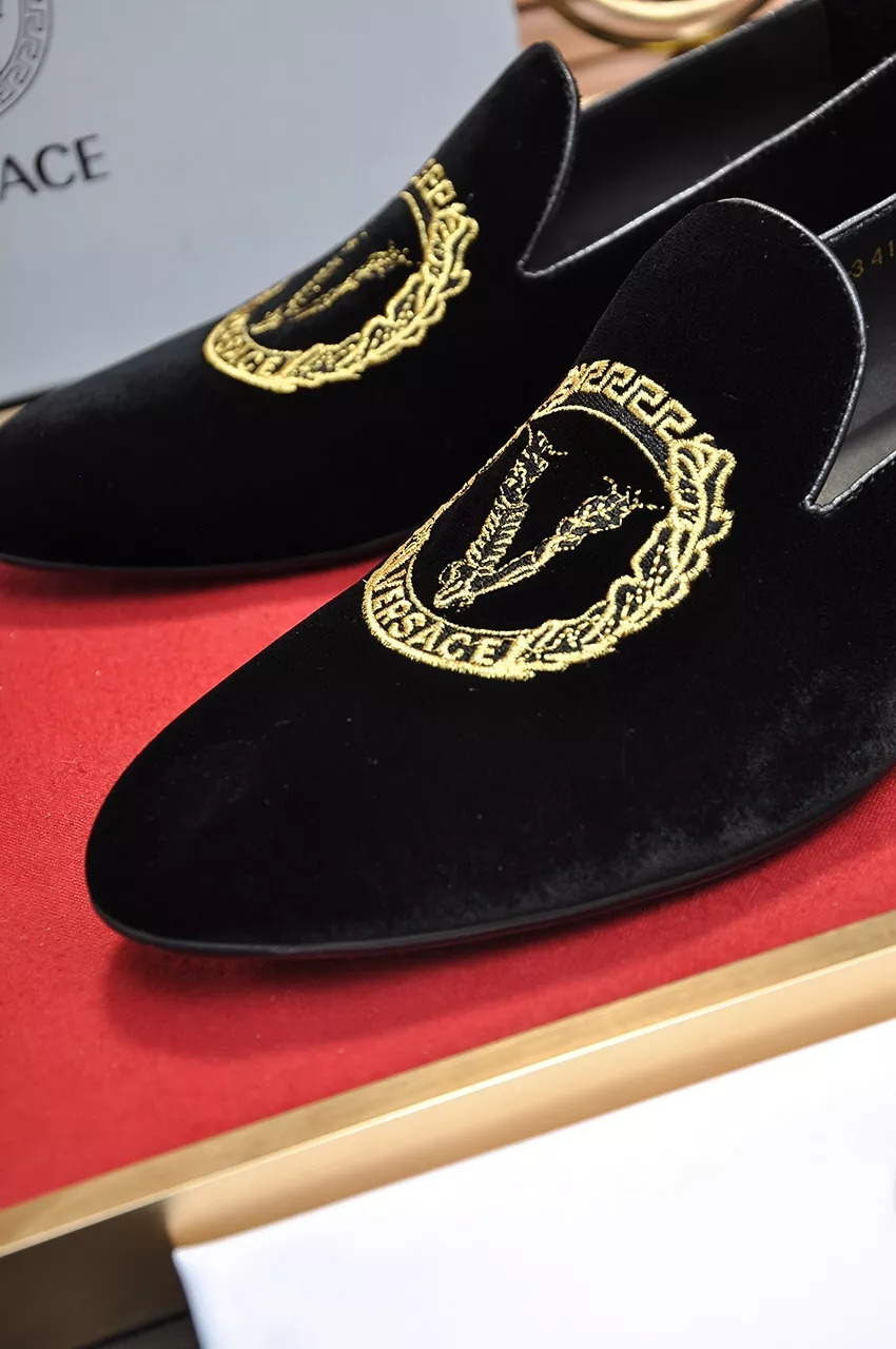 BestValue 7117 Versace Leather Shoes For Men