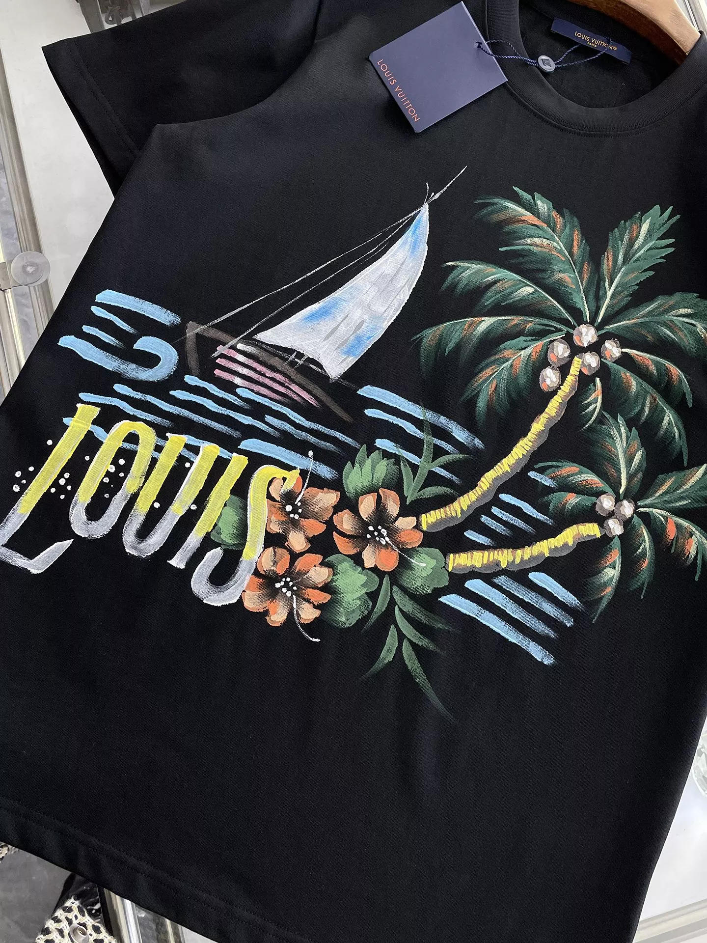 BestValue 7132 Louis Vuitton LV T-Shirts Short Sleeved For Men