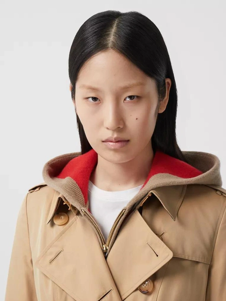 BestValue 7985 Burberry Trench Coat Long Sleeved For Women