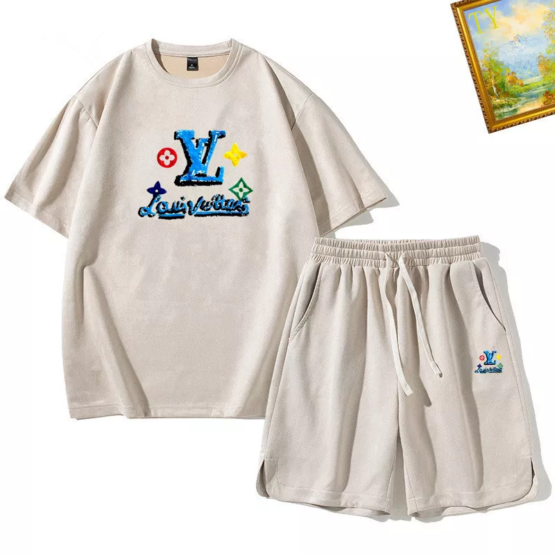 BestValue 8694 Louis Vuitton LV Tracksuits Short Sleeved For Men