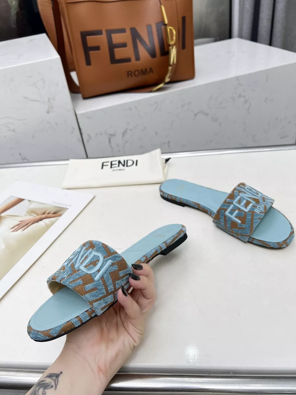 BestValue 8804 Fendi Slippers For Women
