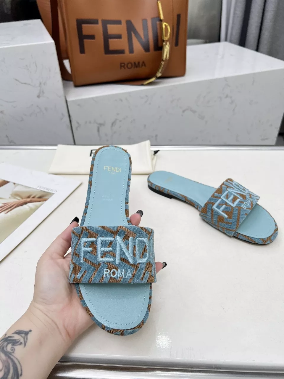 BestValue 8804 Fendi Slippers For Women