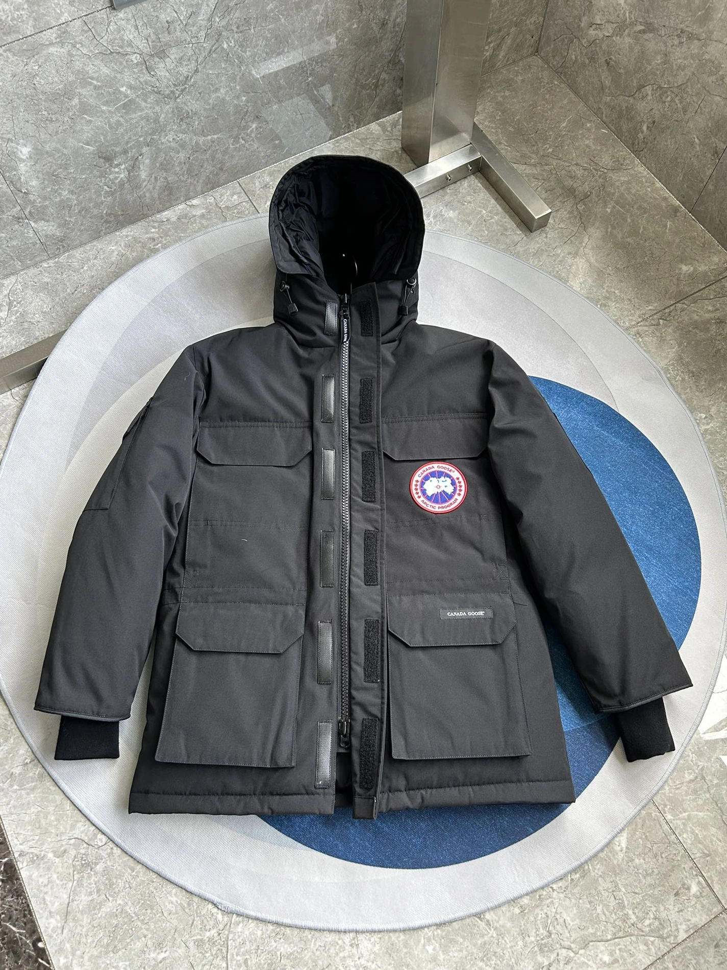 BestValue 9525 Canada Goose Down Feather Coat Long Sleeved For Men