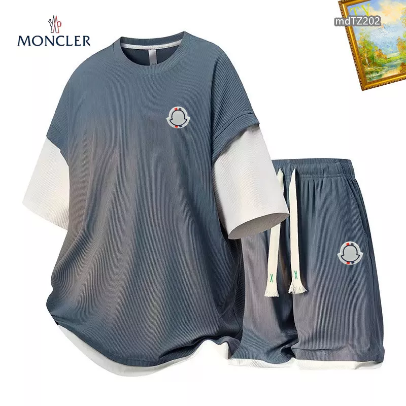 BestValue 9595 Moncler Tracksuits Short Sleeved For Men
