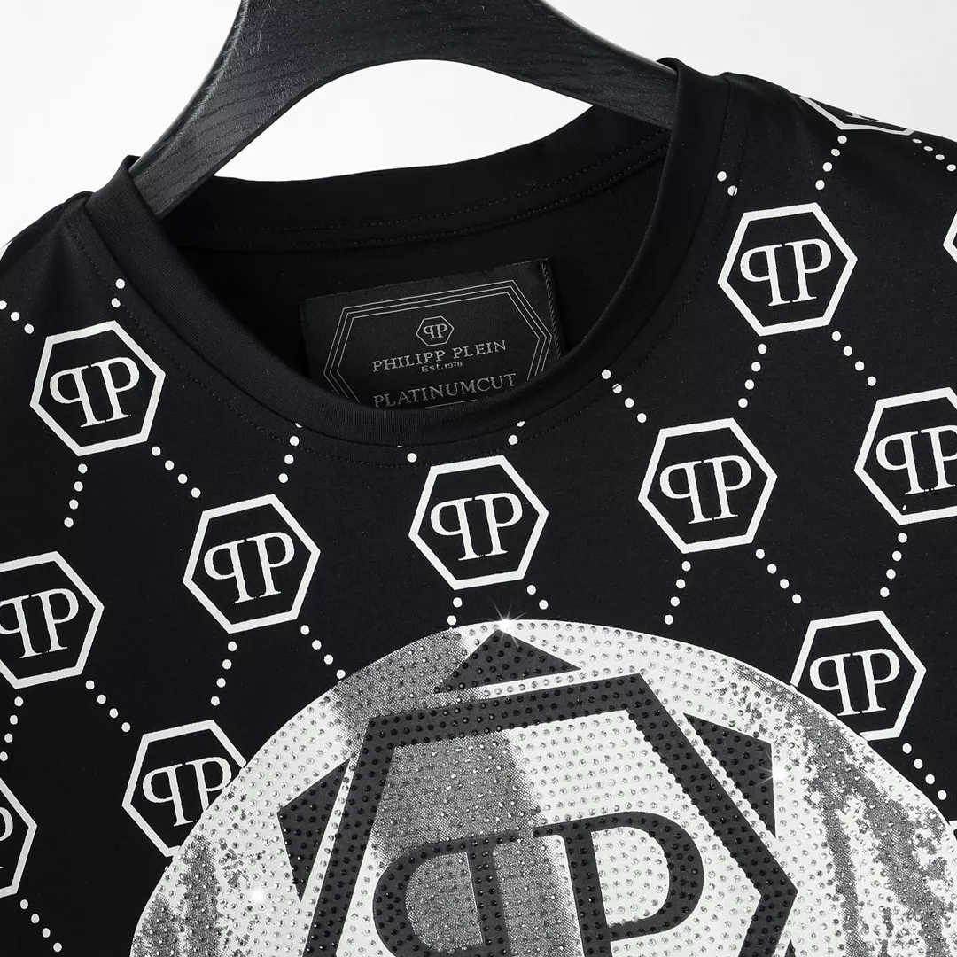 BestValue 9879 Philipp Plein PP T-Shirts Short Sleeved For Men