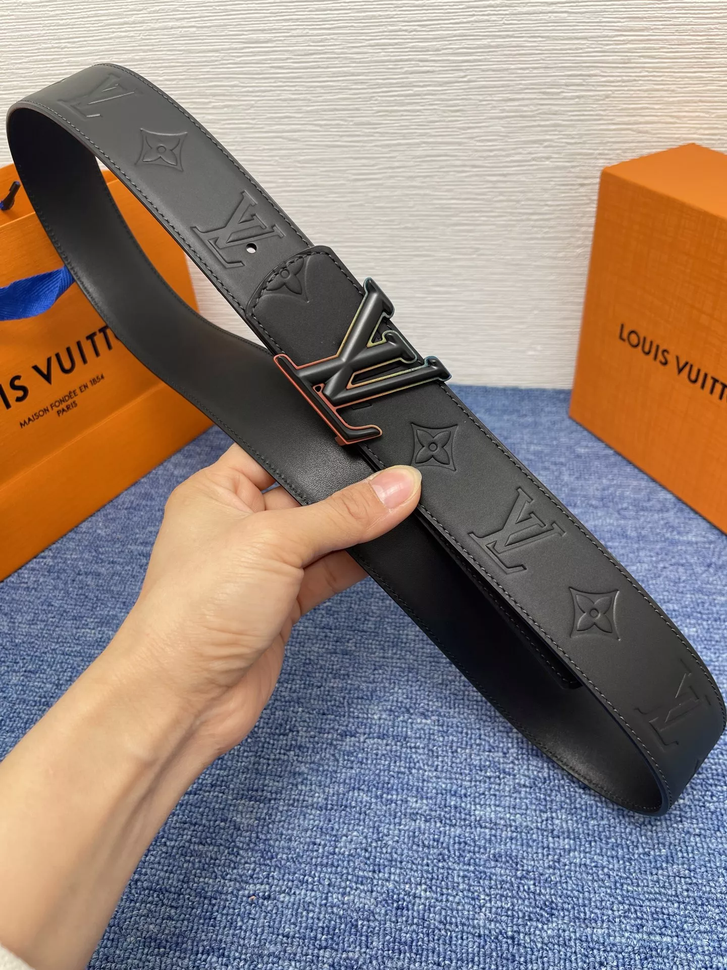 BestValue 9927 Louis Vuitton AAA Quality Belts In 4.0cm For Men