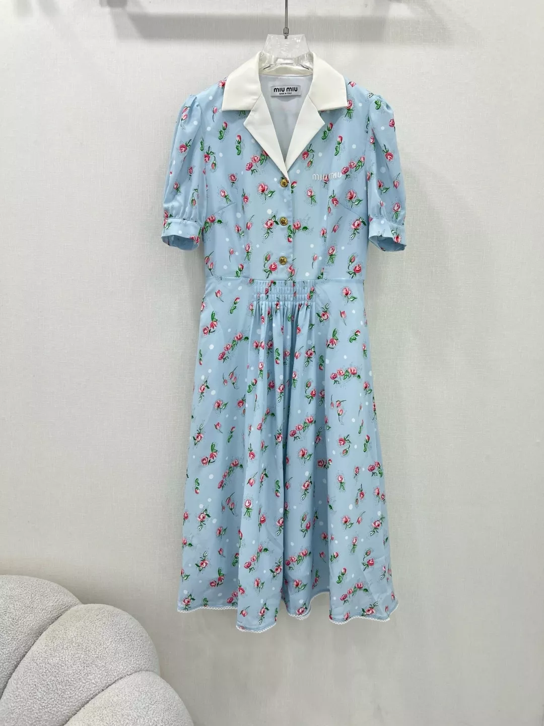 Bold 1036 MIU MIU Dresses Short Sleeved For Women