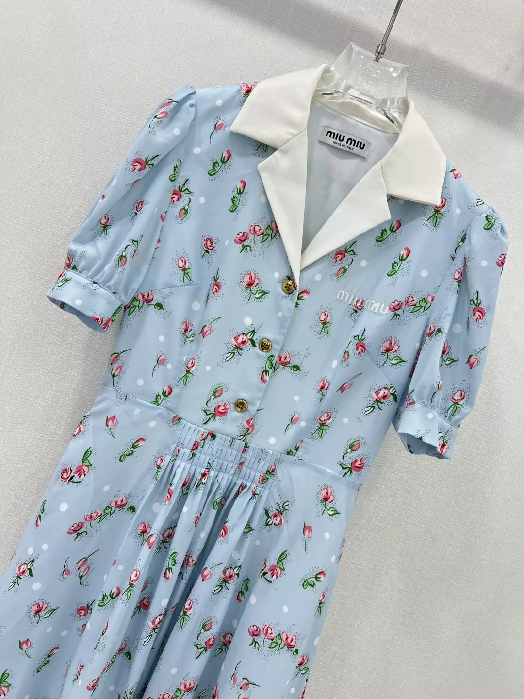 Bold 1036 MIU MIU Dresses Short Sleeved For Women