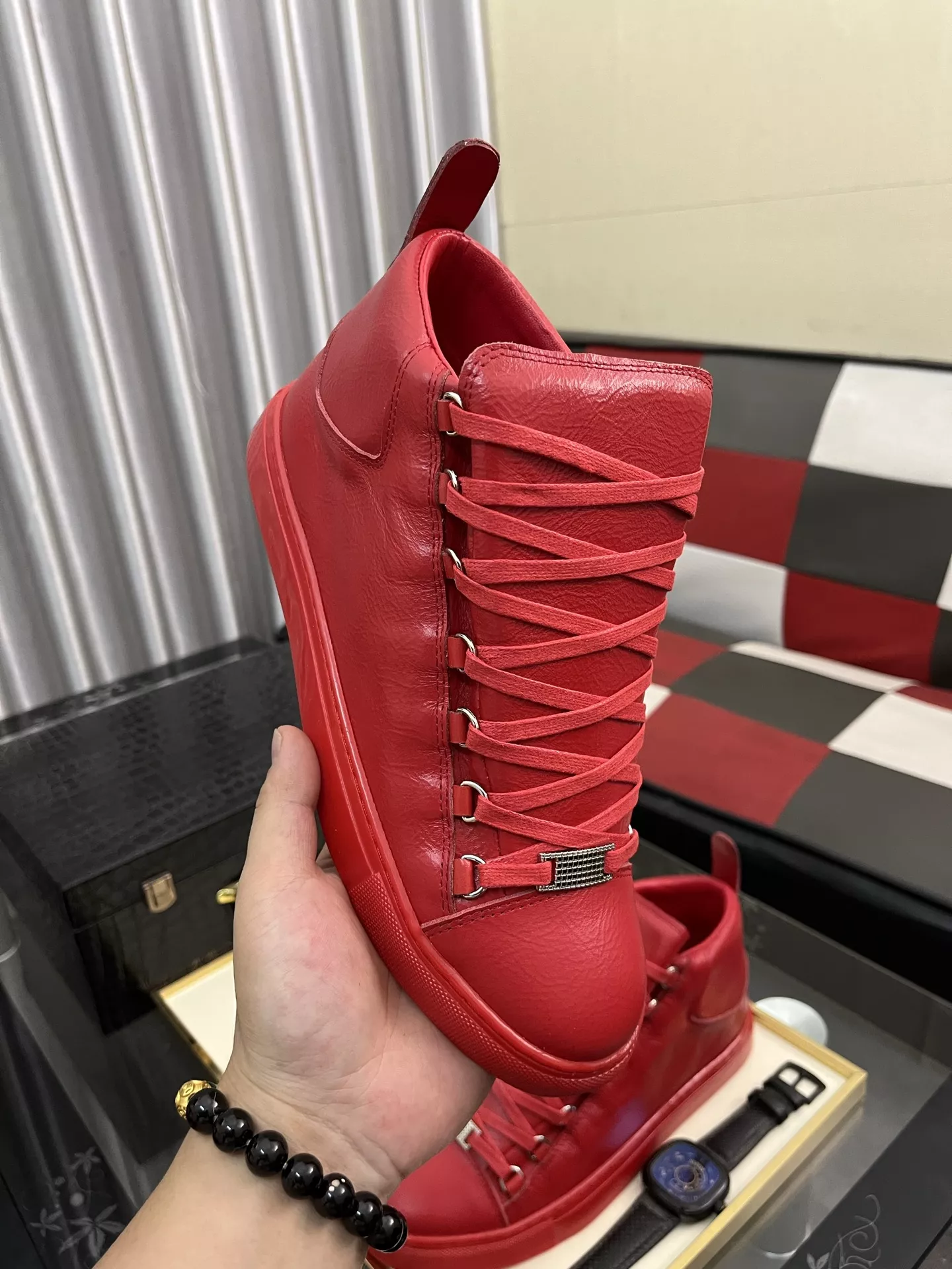 Bold 107 Balenciaga High Tops Shoes For Men