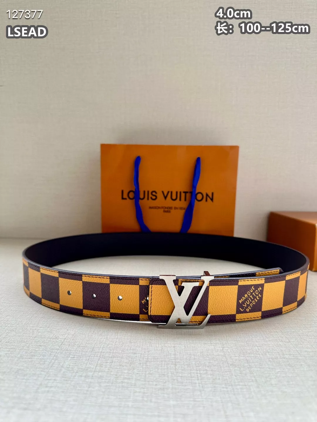 Bold 1221 Louis Vuitton AAA Quality Belts For Men
