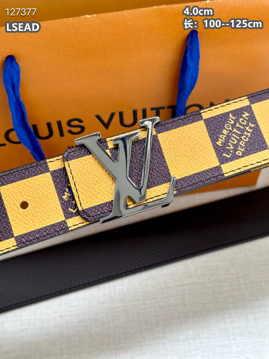 Bold 1221 Louis Vuitton AAA Quality Belts For Men