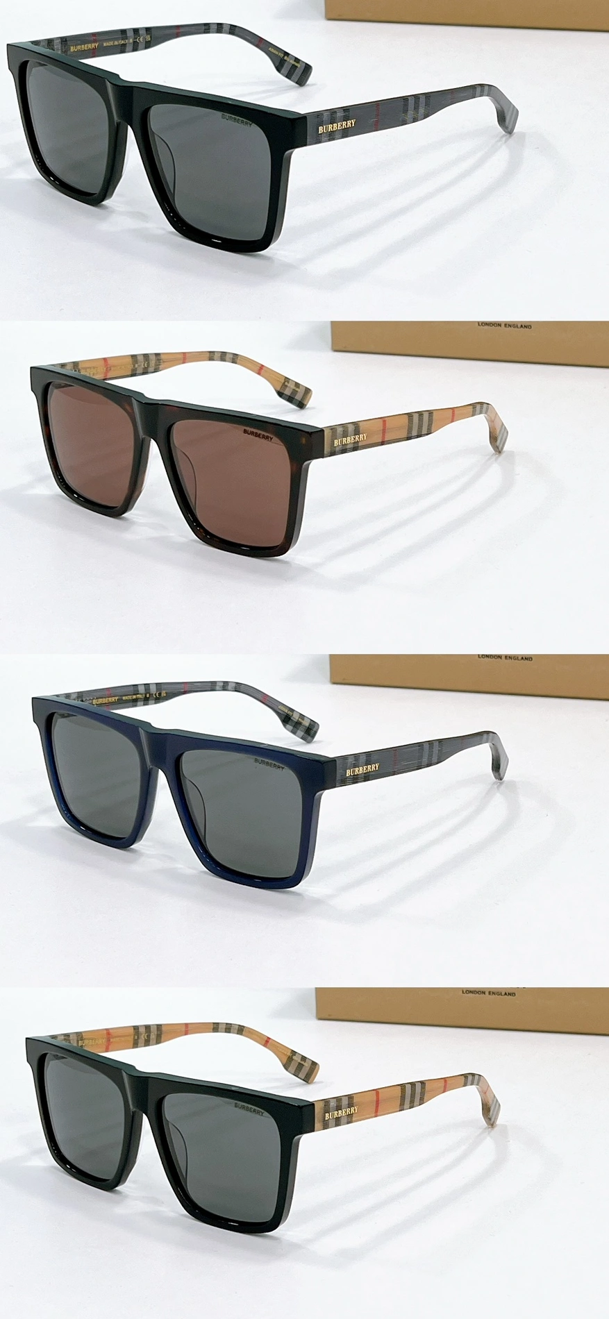 Bold 1255 Burberry AAA Quality Sunglasses