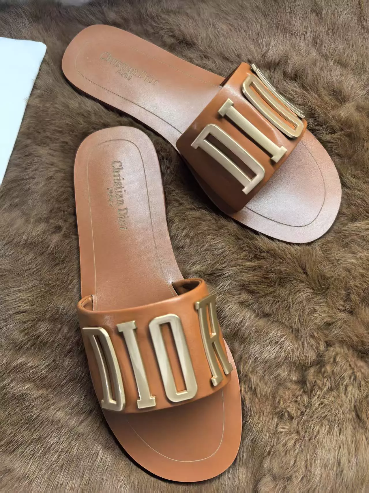Bold 1348 Christian Dior Slippers For Women