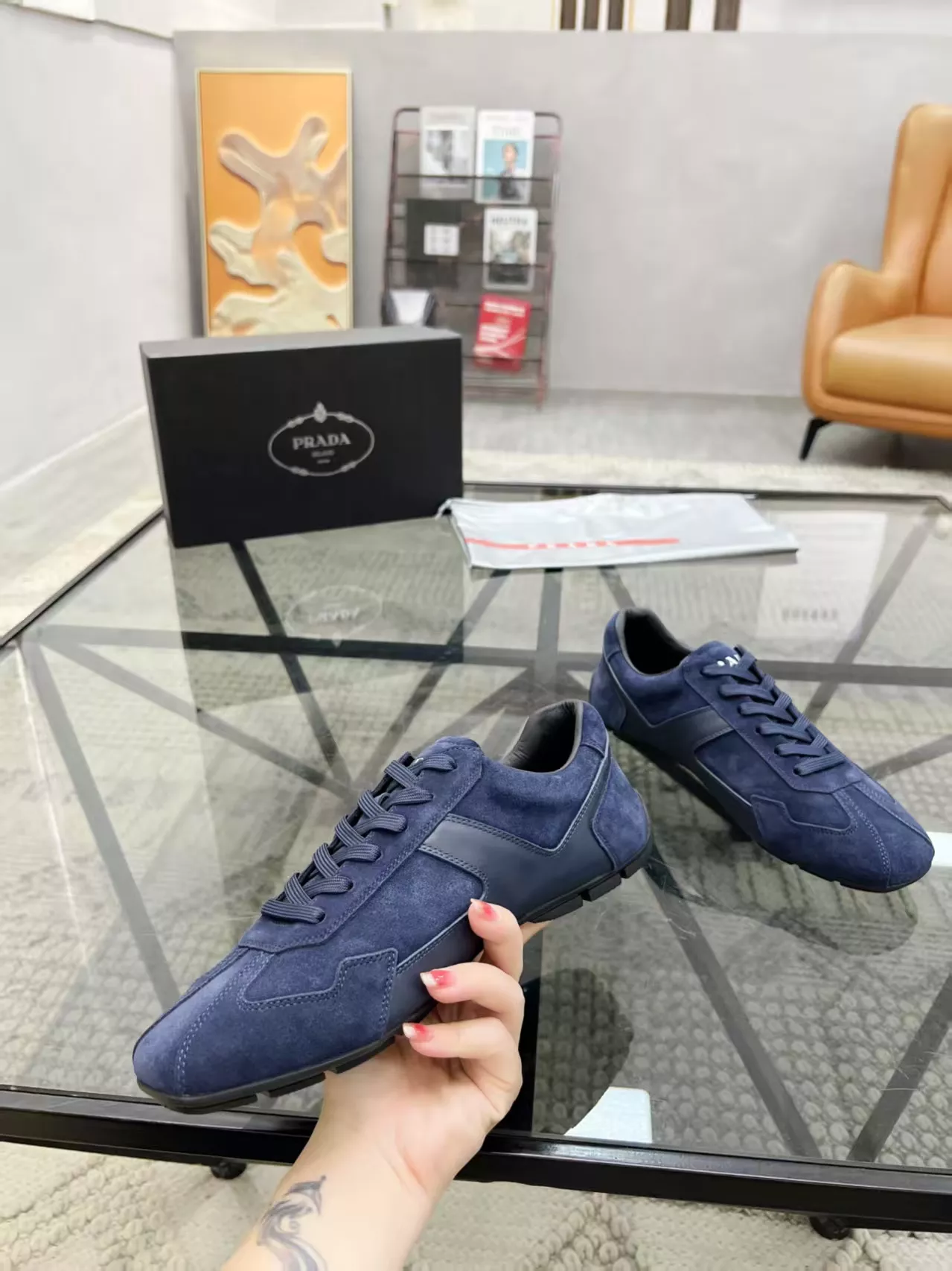 Bold 1399 Prada Casual Shoes For Men