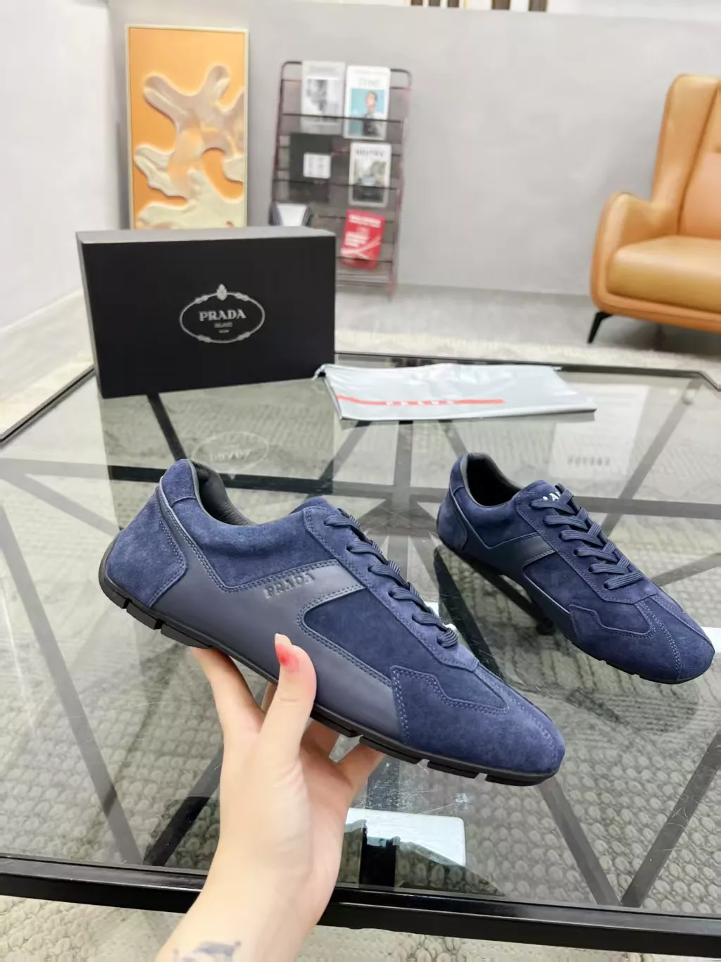Bold 1399 Prada Casual Shoes For Men