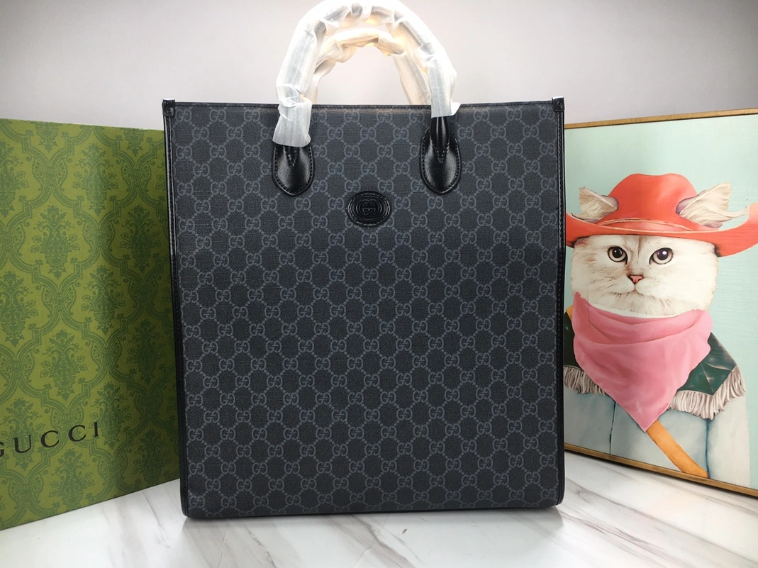 Bold 151 Gucci AAA Quality Tote-Handbags For Unisex