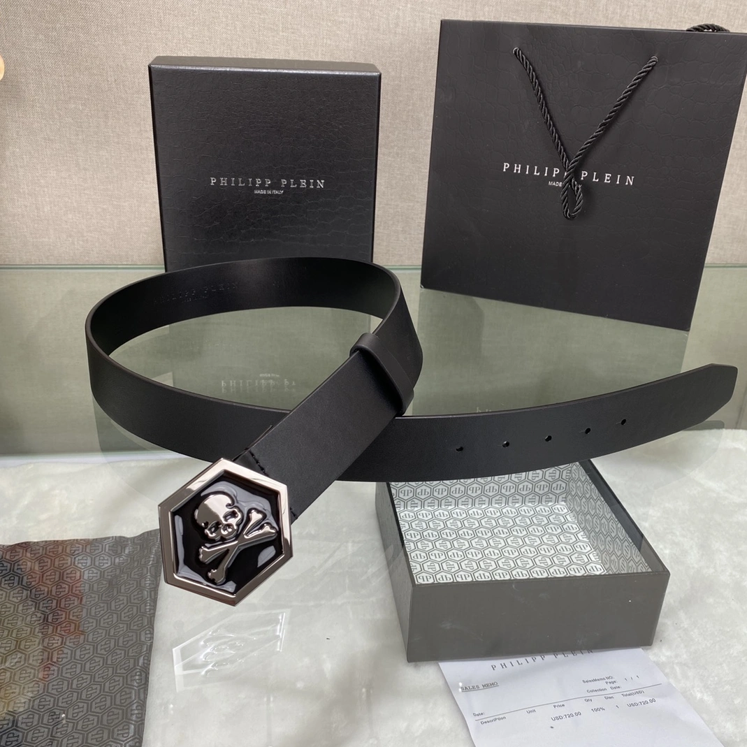 Bold 1551 Philipp Plein PP AAA Quality Belts For Men