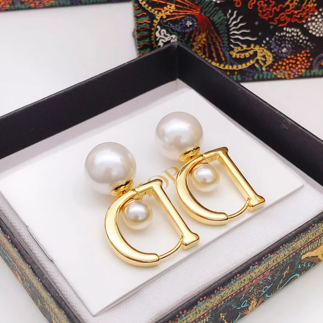 Bold 1644 Christian Dior Earrings For Women