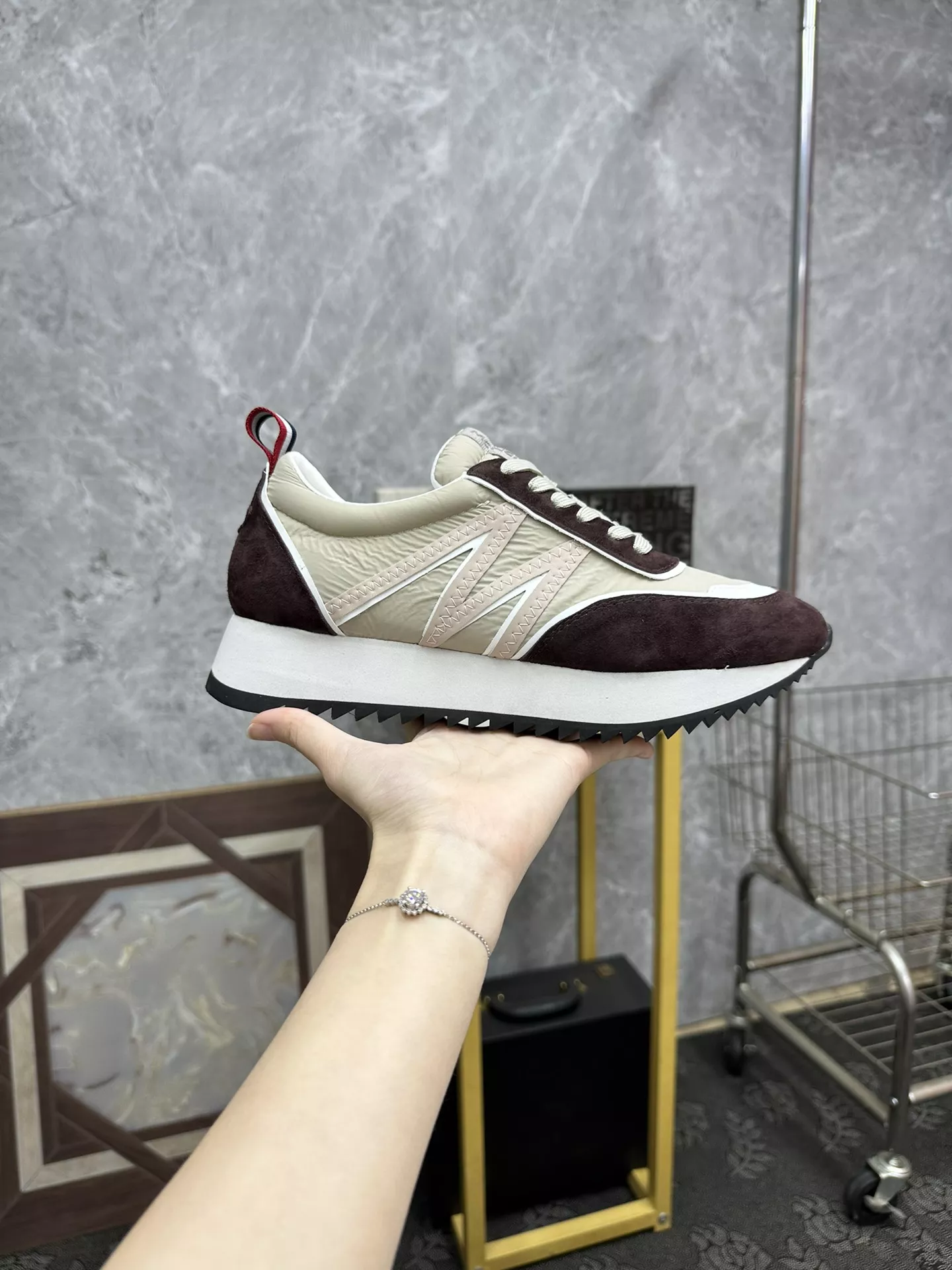 Bold 1698 Moncler Casual Shoes For Men