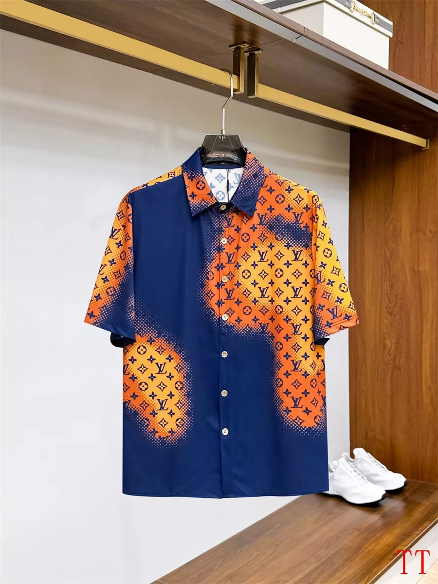 Bold 1711 Louis Vuitton LV Tracksuits Short Sleeved For Men