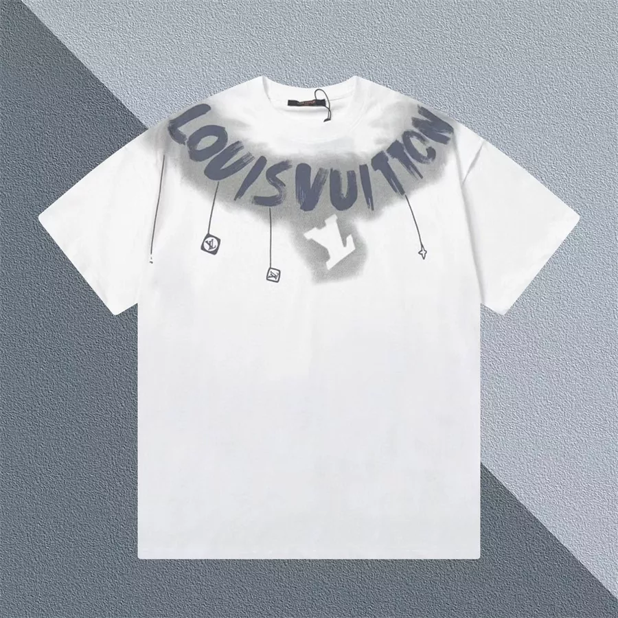Bold 1765 Louis Vuitton LV T-Shirts Short Sleeved For Unisex