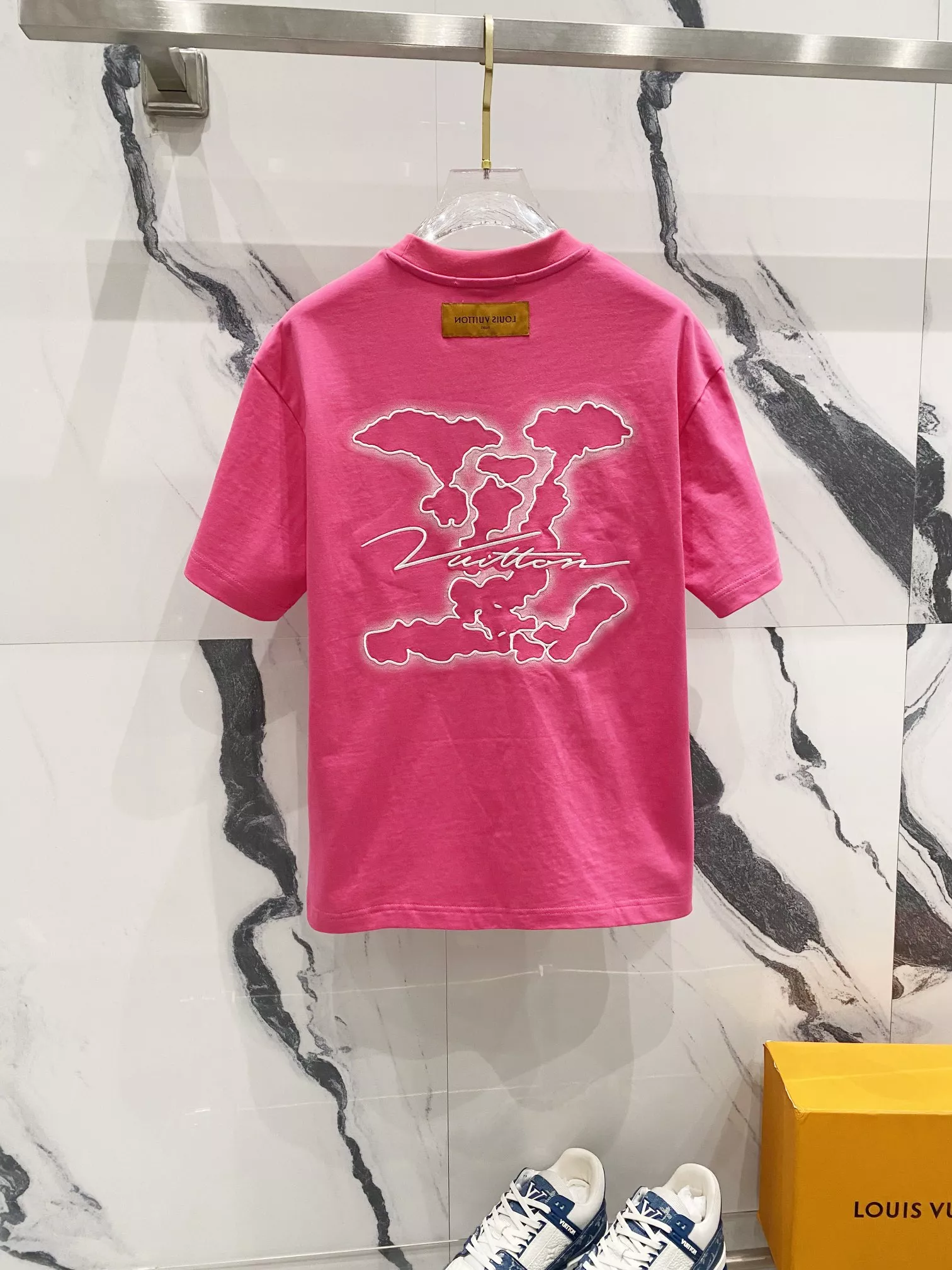 Bold 1871 Louis Vuitton LV T-Shirts Short Sleeved For Unisex